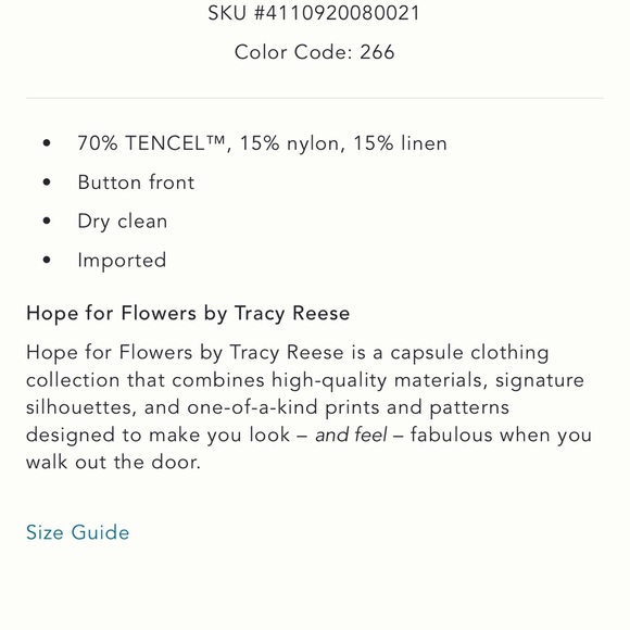 Hope For Flowers smocked Top - Picture 10 of 10